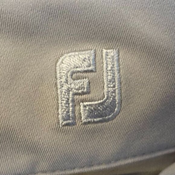 FootJoy Mens Pants 40x32 Beige Flat-Front Golf Embroidered Logo - Picture 7 of 9